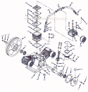 Page B Diagram and Parts List for DP461000AJ 2008 Campbell Hausfeld Compressor